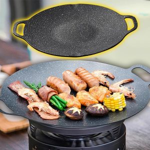 Nelimpanti apvali keptuvė - 32 cm, visiems kaitinimo šaltiniams, 300°C | KOREPAN