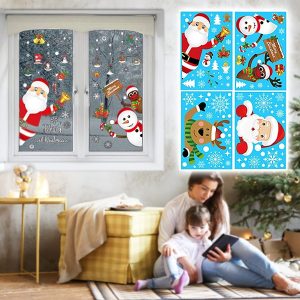 Kalėdiniai lipdukai (90 vnt.) | XMASCLINGS