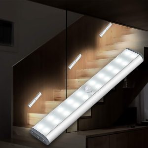 LED lemputė su judesio jutikliu - automatinis įjungimas / išjungimas, jokių laidų | LUMICOM