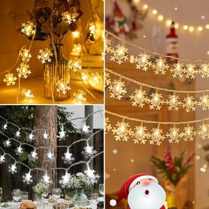 Sniego žibintai 1,8 m ilgio | LEDFLAKES