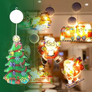 Kalėdinės pakabinamos lemputės (4 vnt.) | MERRYLIGHTS
