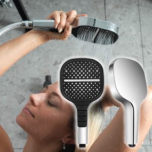 3-in-1 aukšto slėgio dušo galvutė | MEGASHOWER