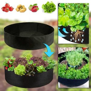 Tekstilinė pakelta lysvė - 90 x 30 cm, kvėpuojantis veltinis | PLANTIE