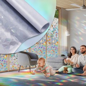 Dekoratyvinė ir privatumą sauganti langų plėvelė | PRISMWRAP
