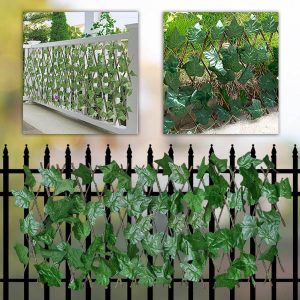 Išplečiamas gebenės tvoros skydas - 30x180 cm, atsparus UV, be įrankių | GREENFENCE