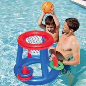 Pripučiamas baseino krepšinio lankas | DUNKSPLASH