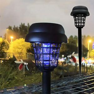 Saulės energija varoma uodų atbaidymo lempa - UV, 8-12 val. veikimo laikas | SOLARBUZZ
