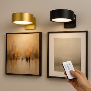 Magnetinis paveikslų šviestuvas – Belaidis LED, RGB + šiltai balta | ARTIONIC