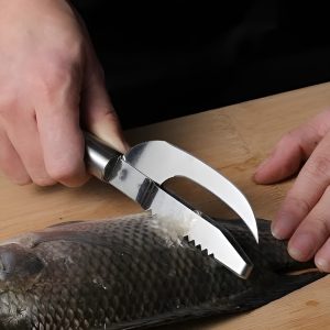 Nerūdijančio plieno žuvų žvynų grandiklis | FISHBLADE