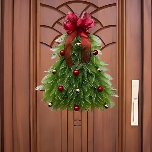 Rankų darbo kalėdinė eglutės girlianda | TREEWREATH