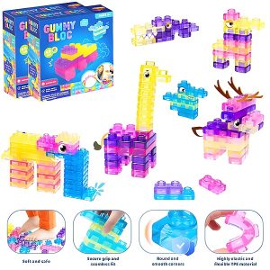 Minkštos, suspaudžiamos kaladėlės| JELLYFUN