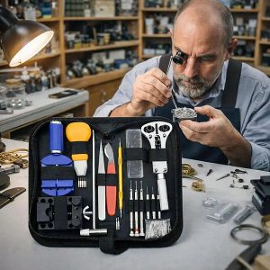 Pilnas laikrodžių remonto rinkinys | TIMEKIT