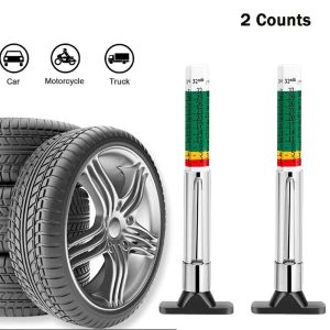 Padangų protektoriaus gylio matuoklis (2 vnt.) | TIREMETER