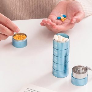 Neperšlampamas savaitinis tablečių dėklas | WEEKDOSE